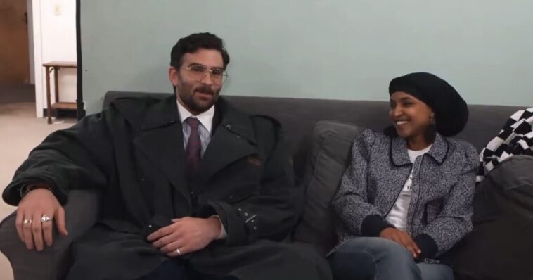 ilhan-nur-said-elmi-aka-ilhan-omar-campaigns-with-hasan-piker-–-claims-during-interview-the-right-is-fixated-on-her-because-of-“really-good”-looks-(video)
