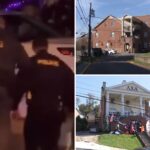 cops-raid-west-virginia-university-frat-houses-in-hazing-probe,-hauling-out-bags-as-hundreds-of-students-look-on