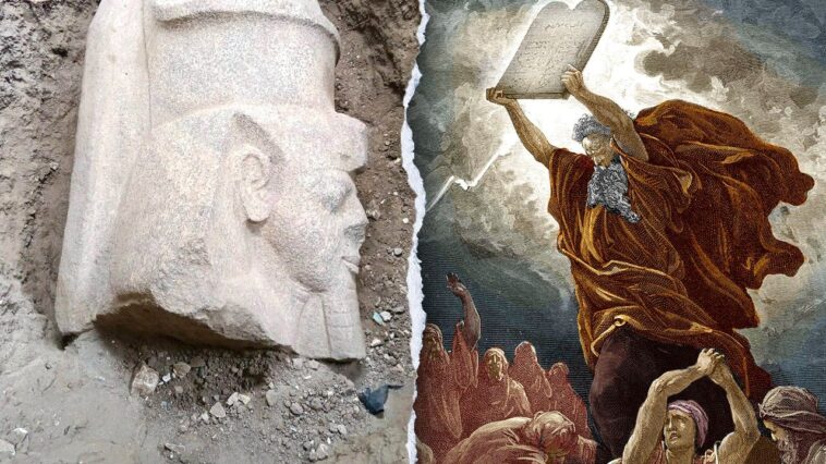 giant-statues-of-pharaoh-with-moses-link-discovered-after-farmer-finds-inscribed-stone