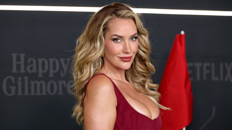 paige-spiranac-leaves-her-fans-speechless-with-‘fall-golf’-content-series,-raiders-fan-fight-&-hot-dog-prices