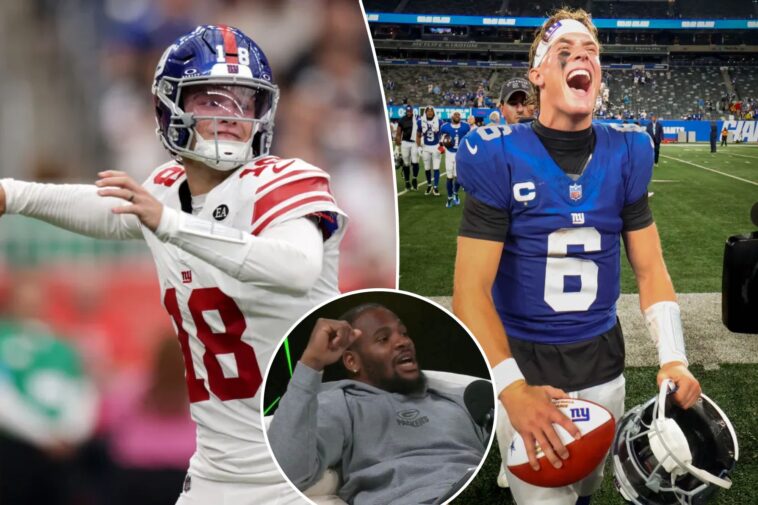 micah-parsons-hypes-up-jj.-mccarthy-— and-gives-definitive-take-on-potential-jaxson-dart-qb-controversy