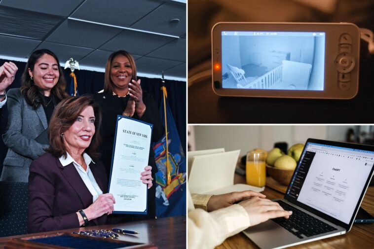 hochul-signs-sweeping-ai-restrictions,-safeguards-for-baby-monitors-with-new-laws-to-rein-in-‘big-tech’