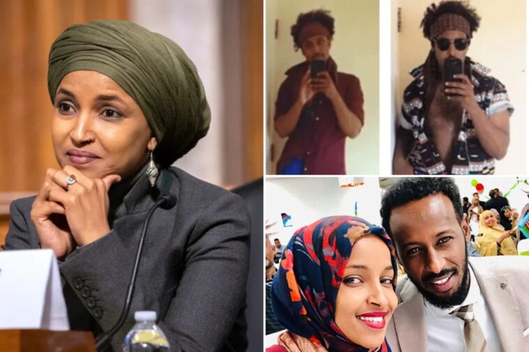ilhan-omar’s-muslim-husband-‘disgusted’-by-‘dirty-dandy-brother’-she-allegedly-wed-coming-to-live-with-them:-source