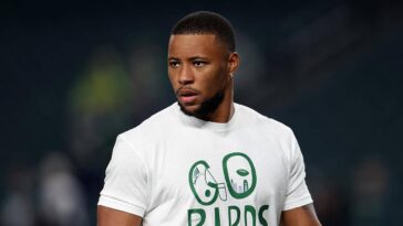 eagles’-saquon-barkley-says-nfl-directed-him-to-sell-stake-in-prediction-market-platform