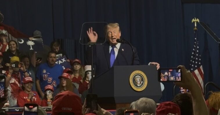 watch-live:-president-trump-holds-midterm-rally-in-rock-hill,-south-carolina-–-1-pm-et