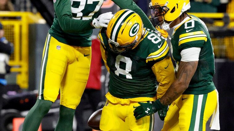 packers-star-josh-jacobs-says-his-controversial-touchdown-celebration-referenced-a-gospel-song,-not-his-arrest
