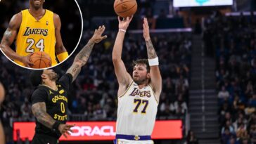 luka-doncic-joins-kobe-bryant-in-lakers-history-with-feat-against-warriors