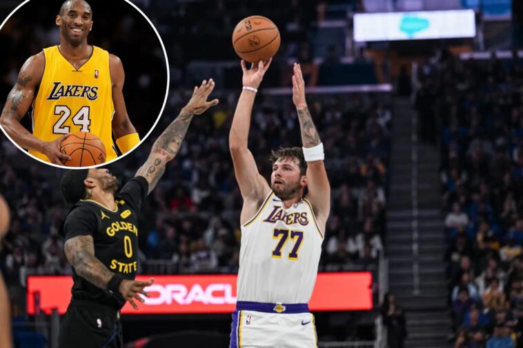 luka-doncic-joins-kobe-bryant-in-lakers-history-with-feat-against-warriors