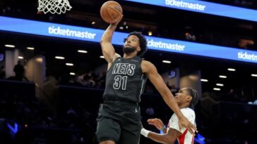 nets’-chaney-johnson-has-mixed-results-in-start-for-injured-egor-demin